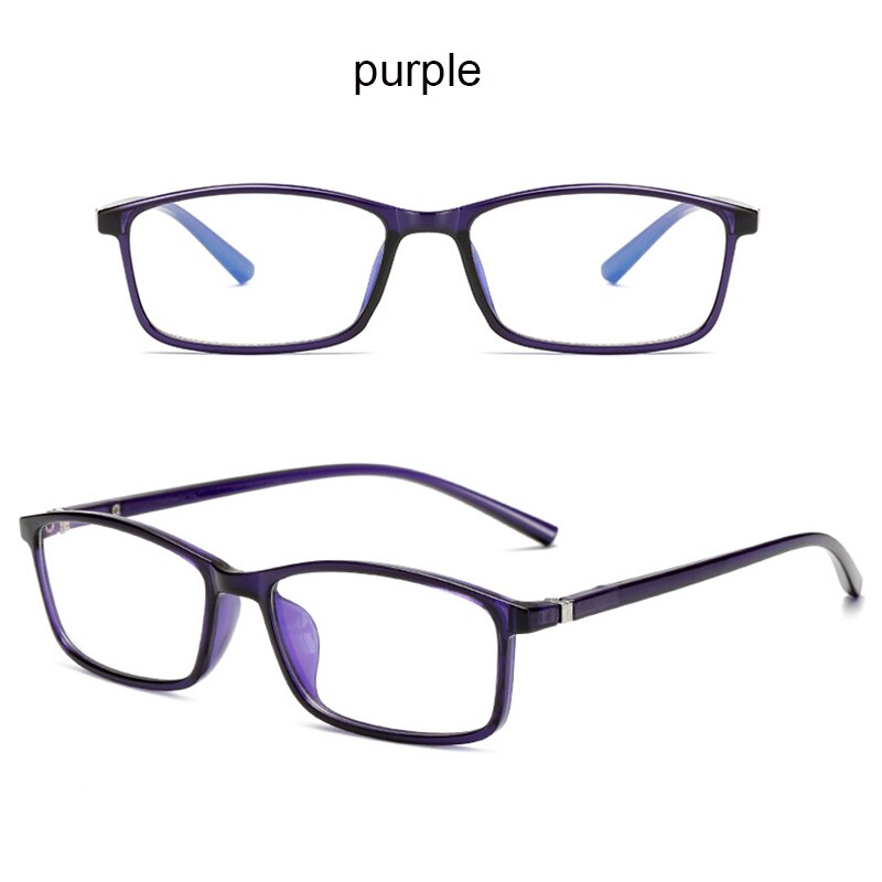 Gafas fotocromáticas de bloqueo de luz azul para uso en ordenador, filtro UV antitensión TR90, montura ligera para gafas de exterior: Photochromic purple