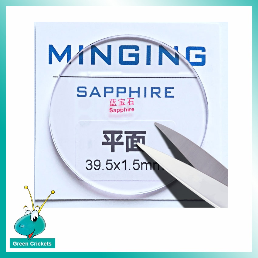 2pcs/lot Sapphire Watch Glass 33mm 33.5mm 34mm 34.5mm 1.5mm thick Watch Sapphire Crystal Glass