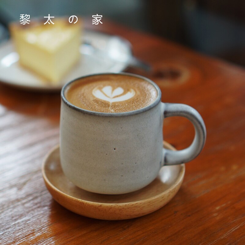 Mok Koffie Cup Herbruikbare Keramische Vintage Vintage Porselein Koffie Cup Eco Vriendelijke Japanse Taza Espresso Thuis Decoratie BD50BD