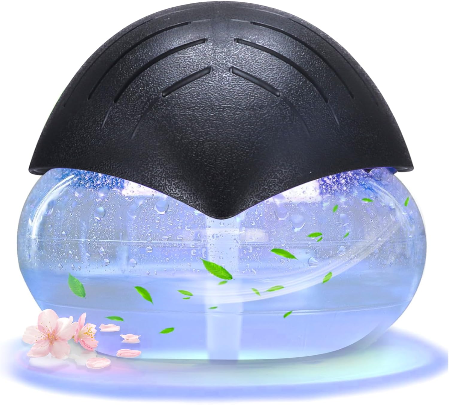 Water-Based Purifier, Water Filter Air Washer For Home and Office - Essential Oil Aroma Diffuser With 7 LED Color Night light -: EU
