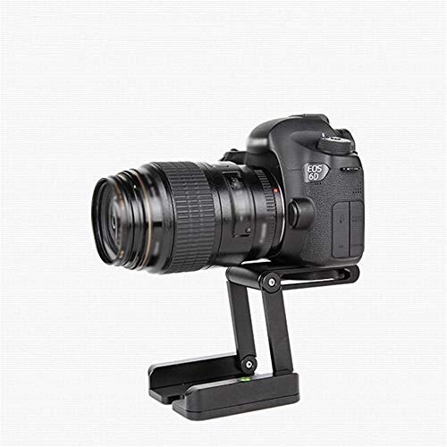 ZUOCHEN Z-Folding Pan/Tilt Panorama Track-Tracking Camera Tripod Gimbal Black
