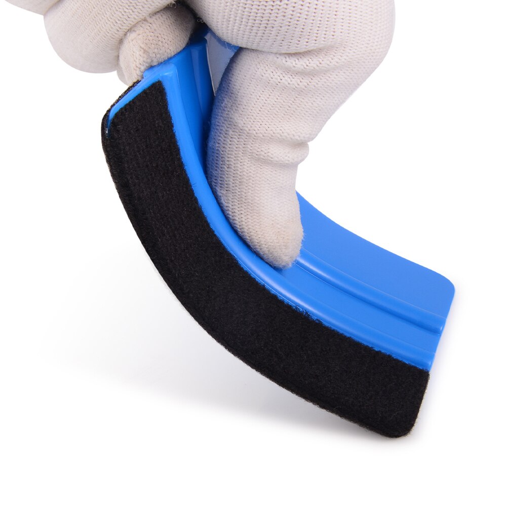 10pcs Car Vinyl Wrap Scraper Carbon Fiber Film Felt Squeegee Car Sticker Film Scraper Kit Cleaning Tool Sticker Remover