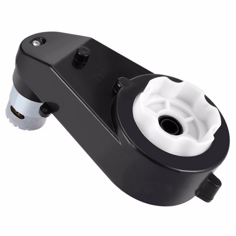 -2 stk 550 universelle barnebil girkasse med motor , 12 vdc motor med girkasse, låve ri på bil baby bildeler