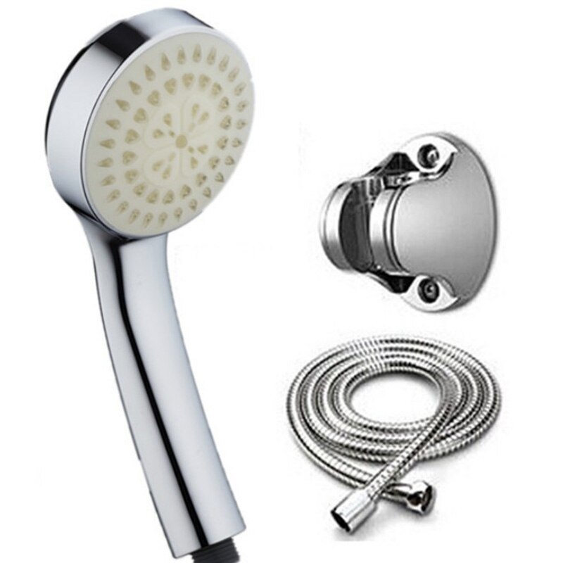 Douchekop Led Verlichting En Koude Regen Douche Duurzaam Douchekop Temperatuurgevoelige Drie Kleuren: Shower Head set