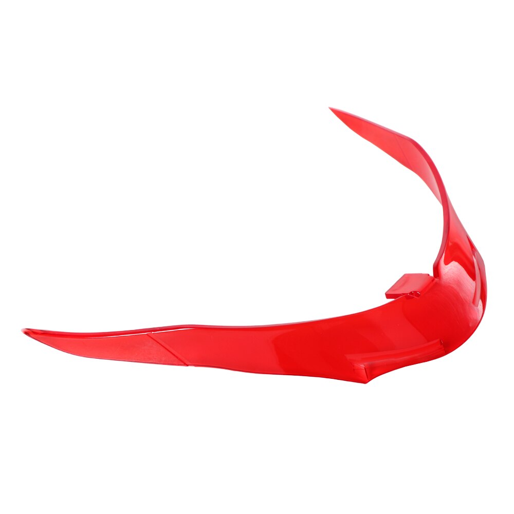 Motorcycle Rear helmet spoiler case for marushin RFF-778 / BFF-B5 / B3 / B1: red