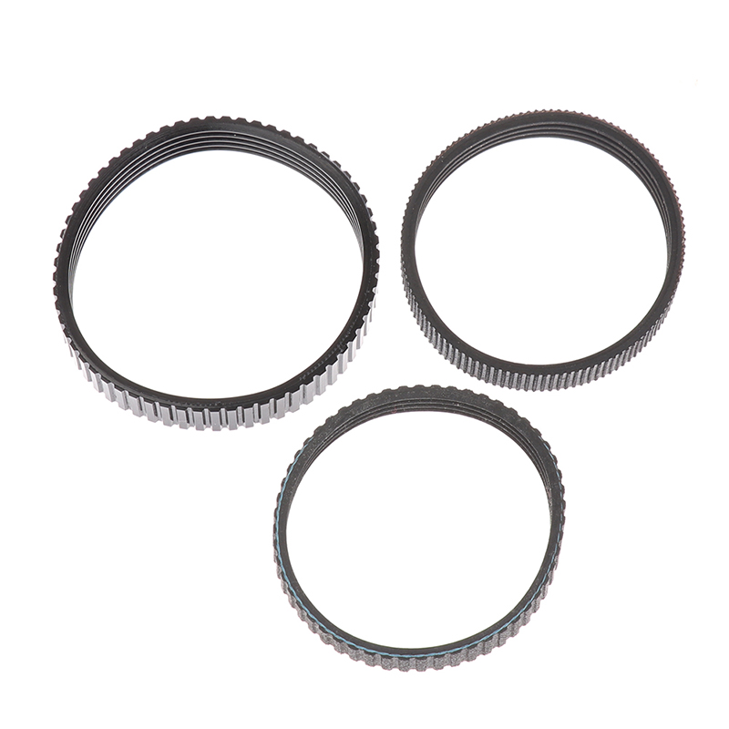 Pu af gummi el-høvl drev drivrem til  f20,218mm 1900b,238mm syd 90,255mm sort el-høvl tilbehør