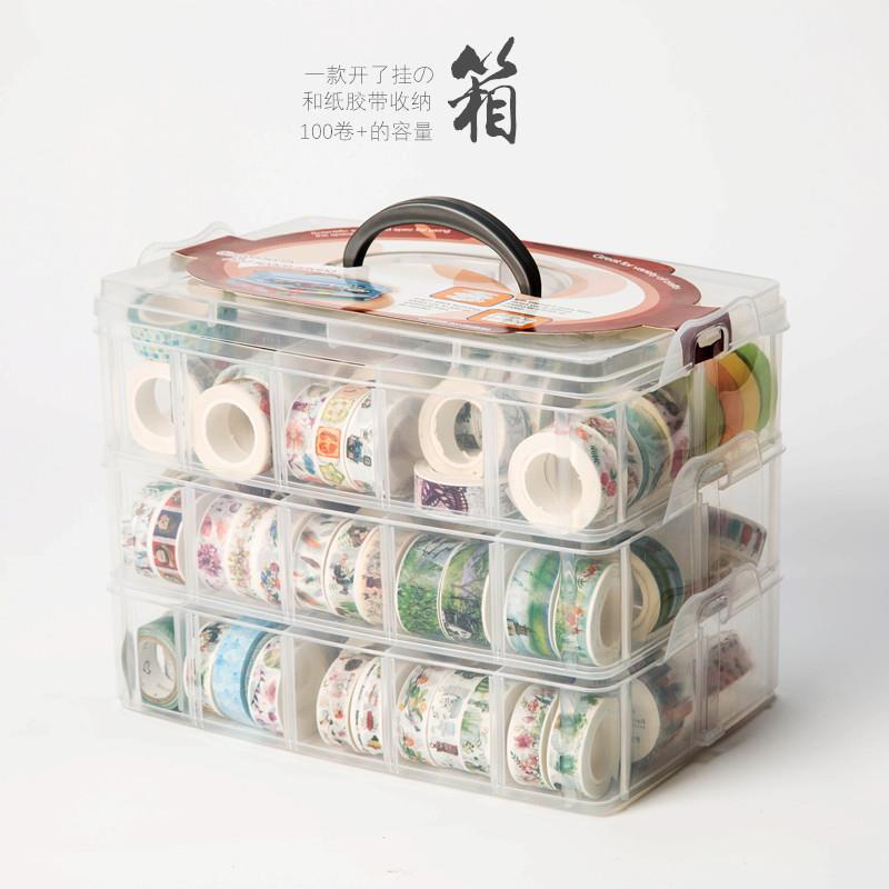 Boîte de rangement transparente, Portable et épais... – Grandado