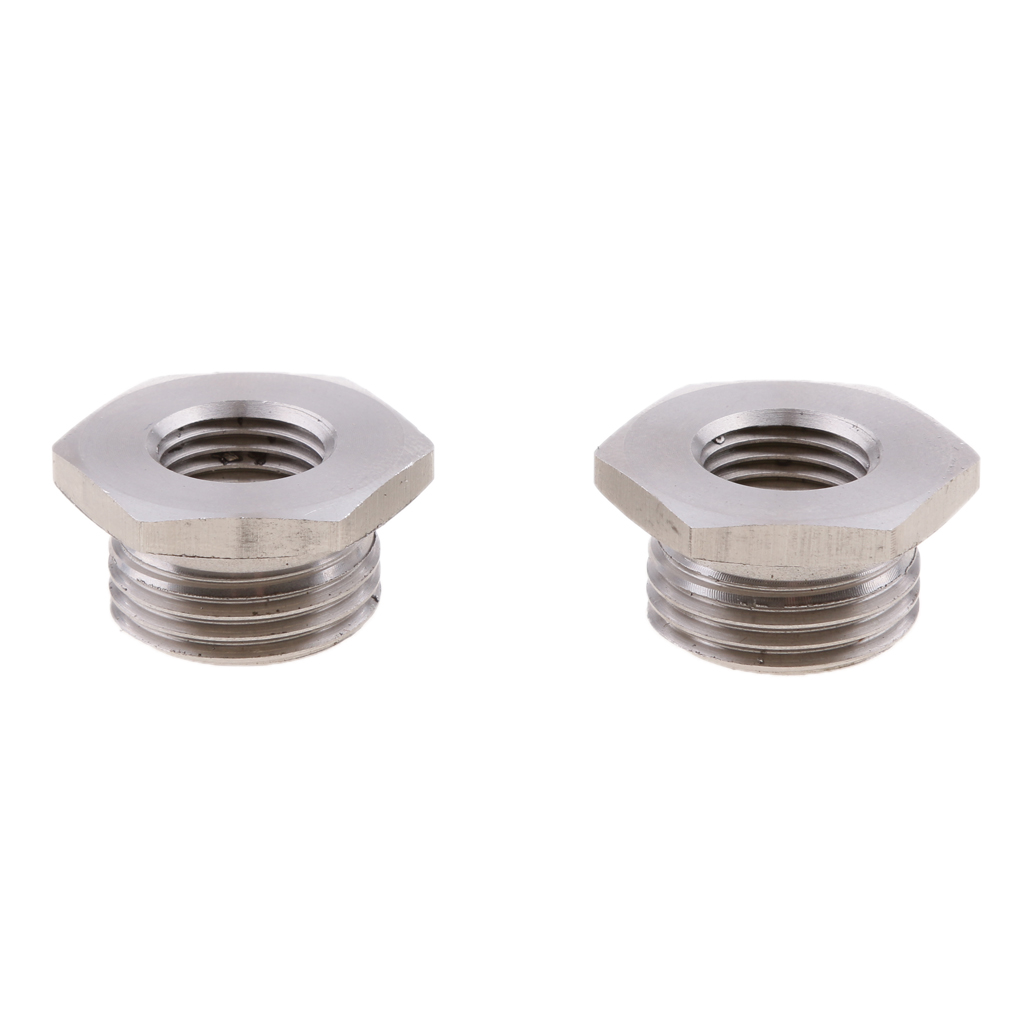 Stainless Steel O2 Sensor Bungs Fitting Adapter 18mm To 12mm For