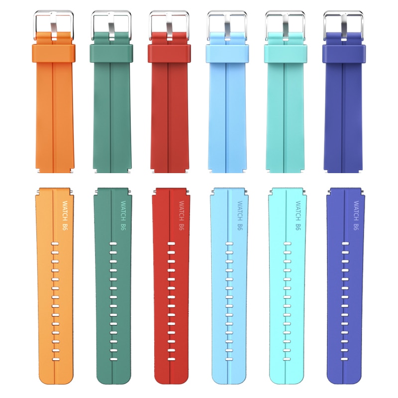 18mm watch strap for HUAWEI TalkBand B6 Wristband Replacement Silicone strap Bracelet For Huawei Talk Band B3 Accessories