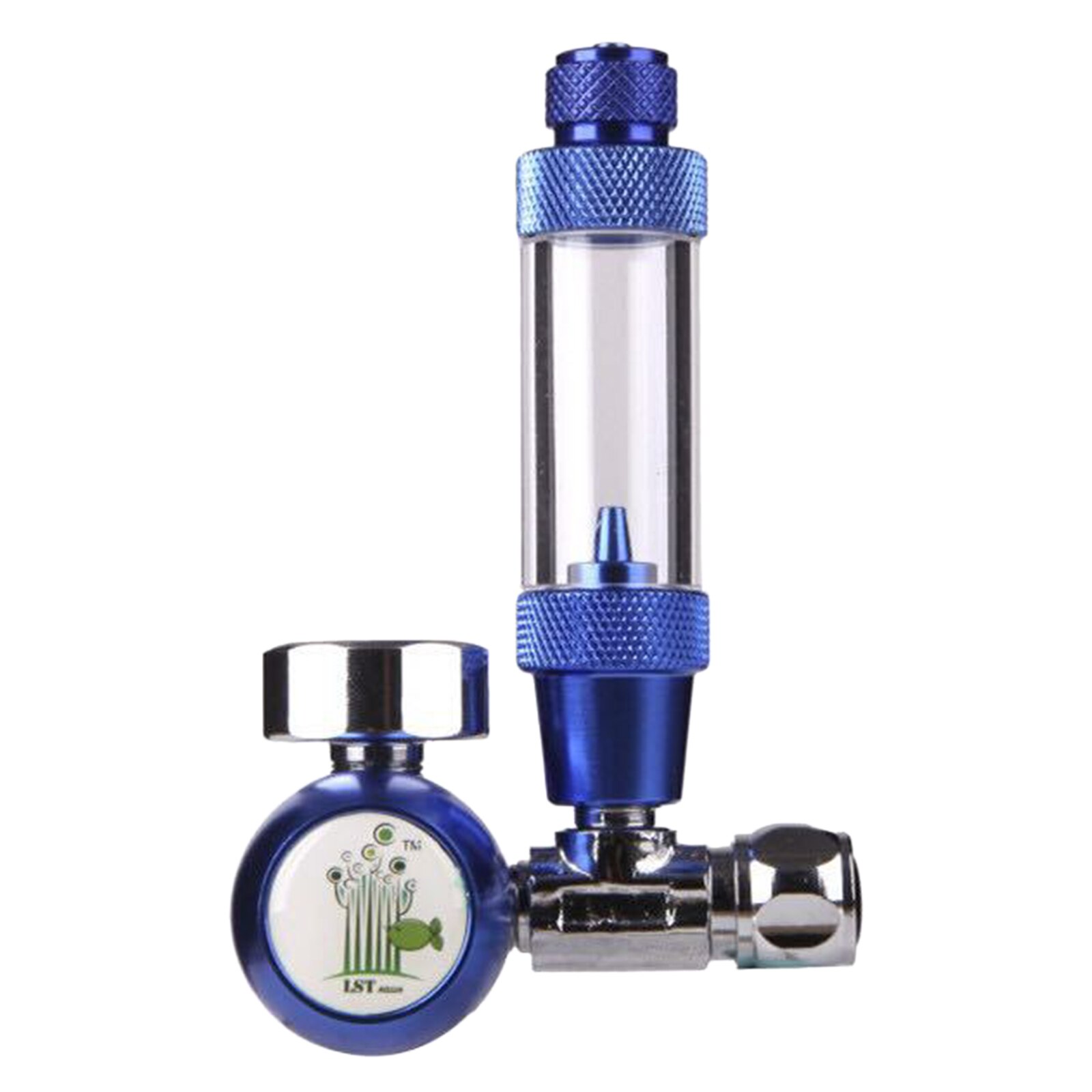 Aquarium CO2 Regulator w/ Bubble Counter Check Valve Adjustable Garden House