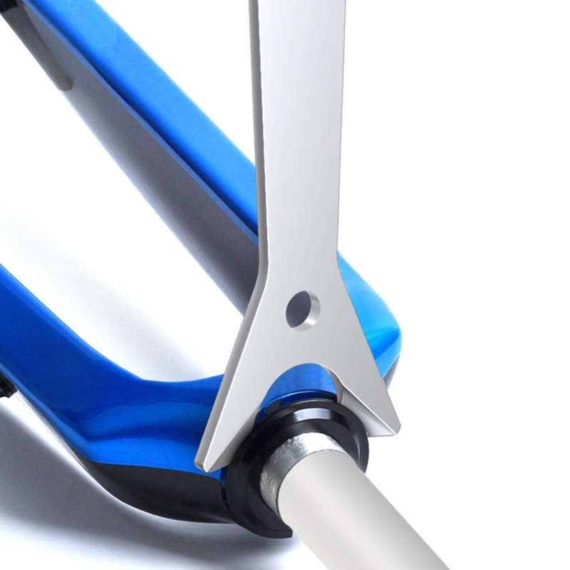 Llave horquilla delantera para bicicletas, llave inglesa repuesto para auriculares, llave espaciadora Base, herramienta extracción cuenco superior inferior