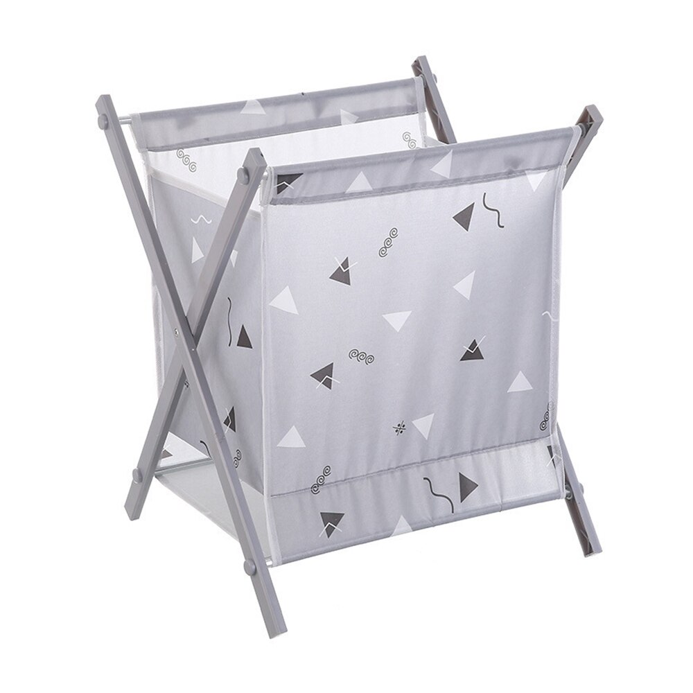 Foldable Laundry Basket Organizer For Dirty Clothes Laundry Hamper large sorter Two Or Three Grids Collapsible Folding Basket: 3