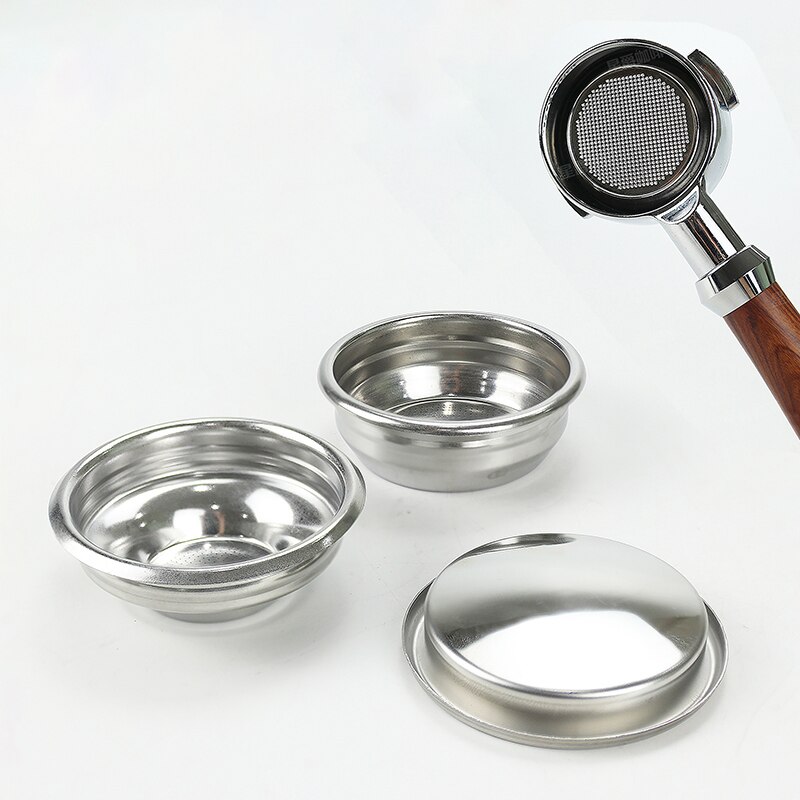 Cesta de filtro de 58MM para ROCKET Expobar E61, filtro de café sin fondo, tazón ciego de limpieza, accesorios de Espresso de acero inoxidable
