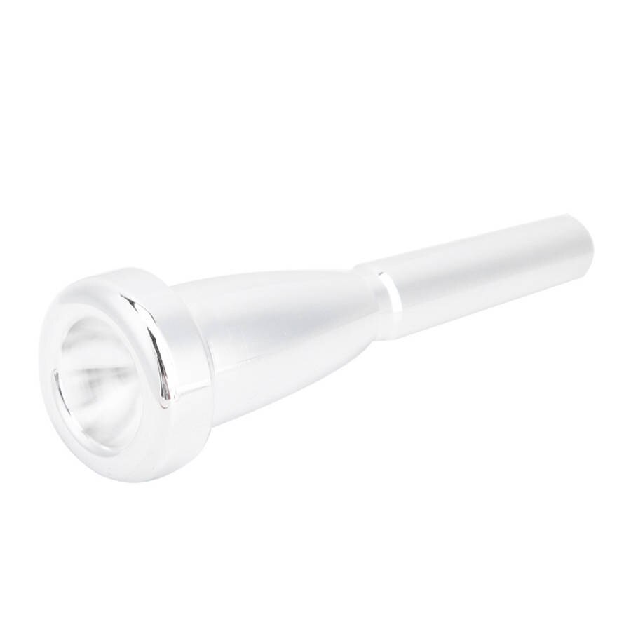 Gouden Zilveren Trompet Mondstuk 3C Maat Voor Messing Muziekinstrument Accessoire: Zilver