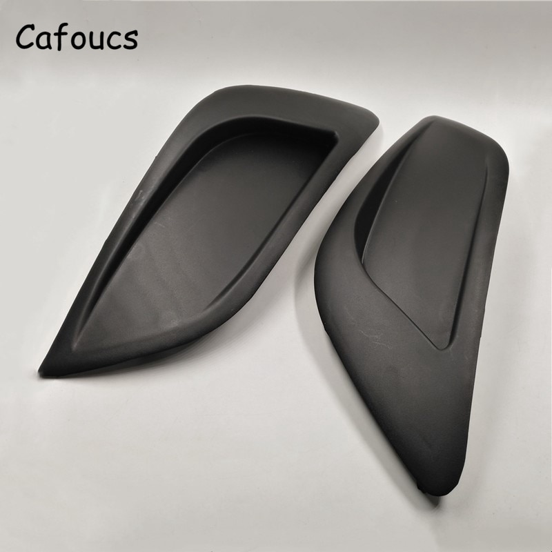 Cafoucs Car Front Bumper Fog Light Lamp Cover Without Hole For Ford Focus 2