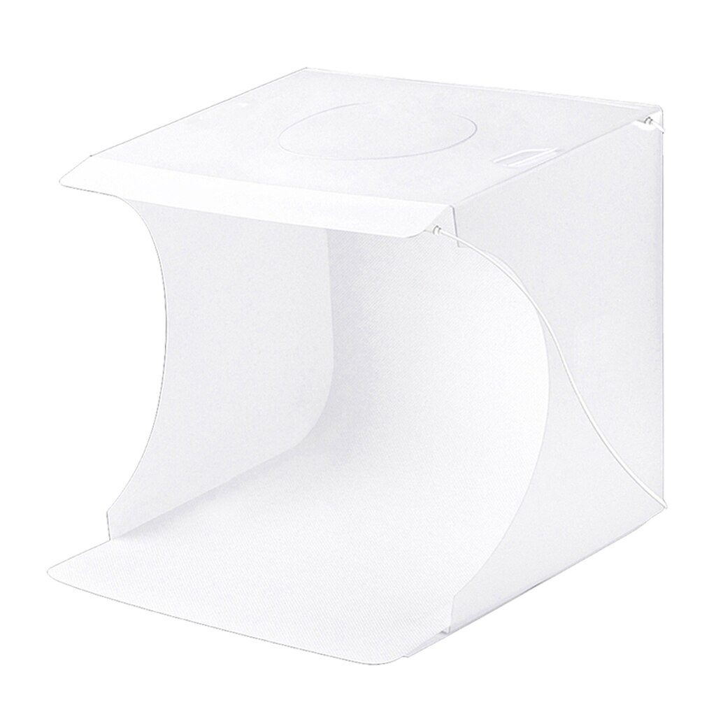 Mini LED Strip Photo Studio Photography Box Room Softbox + 6 Backdrops