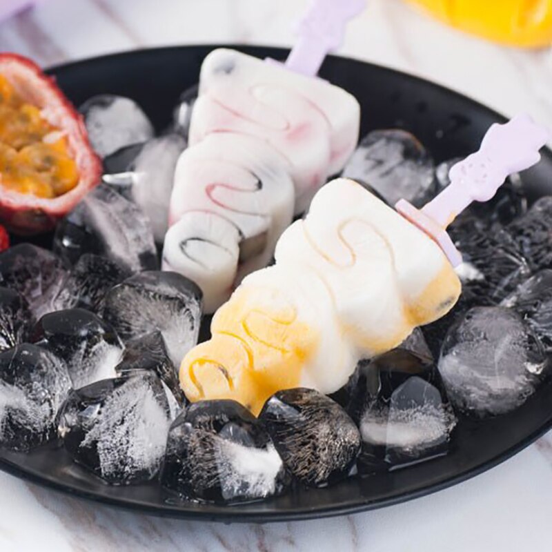 Molde de silicona para helado, moldes para Polos DIY, molde casero para postres, congelador de fruta, molde para hacer helados con palos