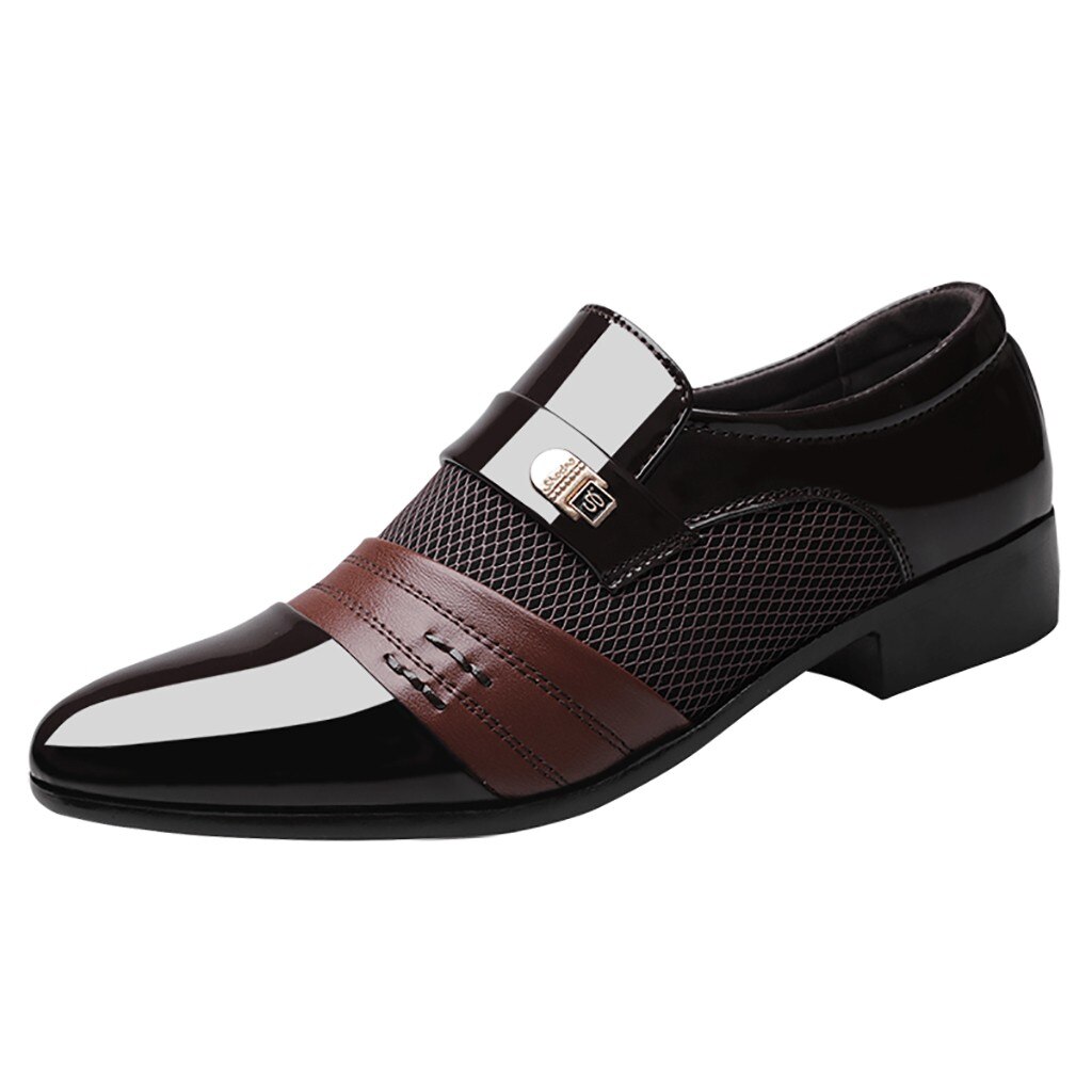 Chaussures habillées pour homme, luxe et tenue de soirée, pour mariage, de et de cérémonie, chaussures classiques, 567: Marron / 6