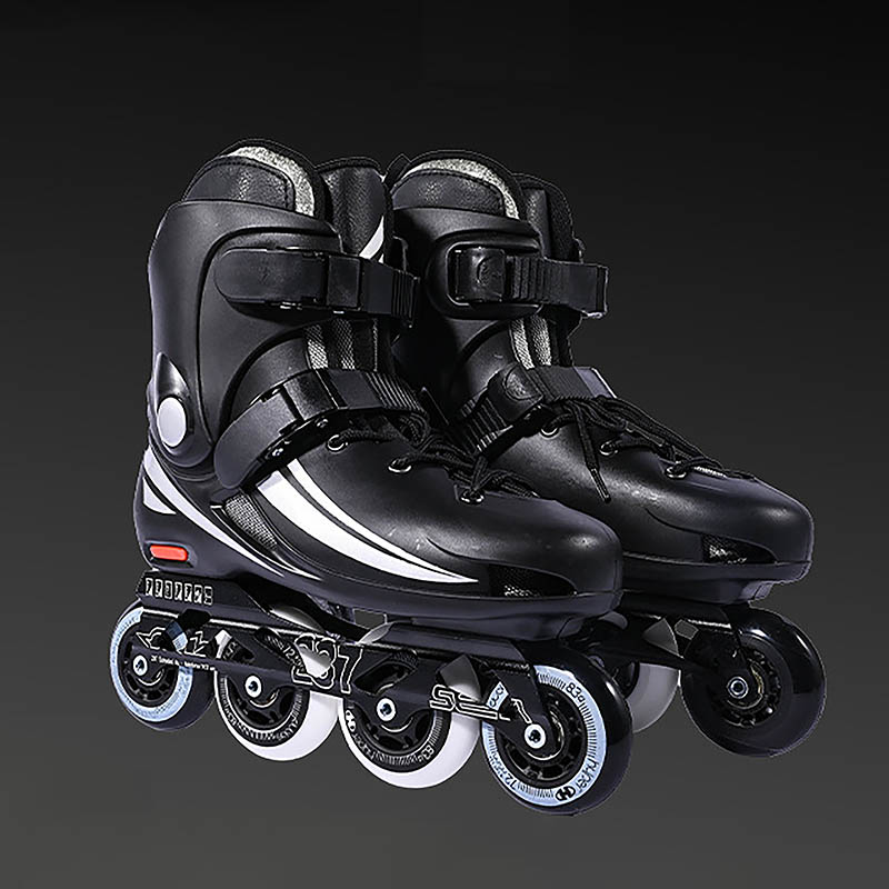 Flat Roller Skating Inline Shoes Beginner Adult Roller Skate Shoe Sliding Patins Size 35-44 Women Men Sneaker Flat Figure