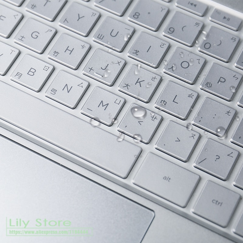 Soft Keyboard Protector Skin Cover For Hp Spectre X360 13.3 Inch For HP Spectre X360 Laptop Newest Model) 13" Clear