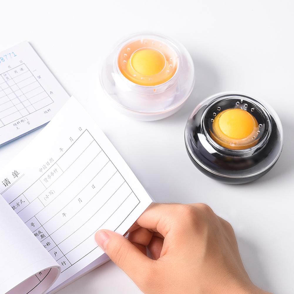 1Pcs Finger Wet Sponge Wet Hands With Round Ball Simple School Office Supplies Home Random Financial Stationery Col L7L9