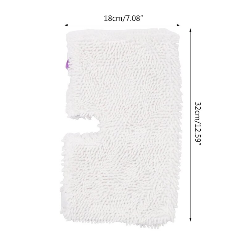 Wasbare Microfiber Mop Pads Cleaning Pads Vervanging Voor Shark Steam Pocket Mops S3500 Serie S3901 S3801 SE450 19QE