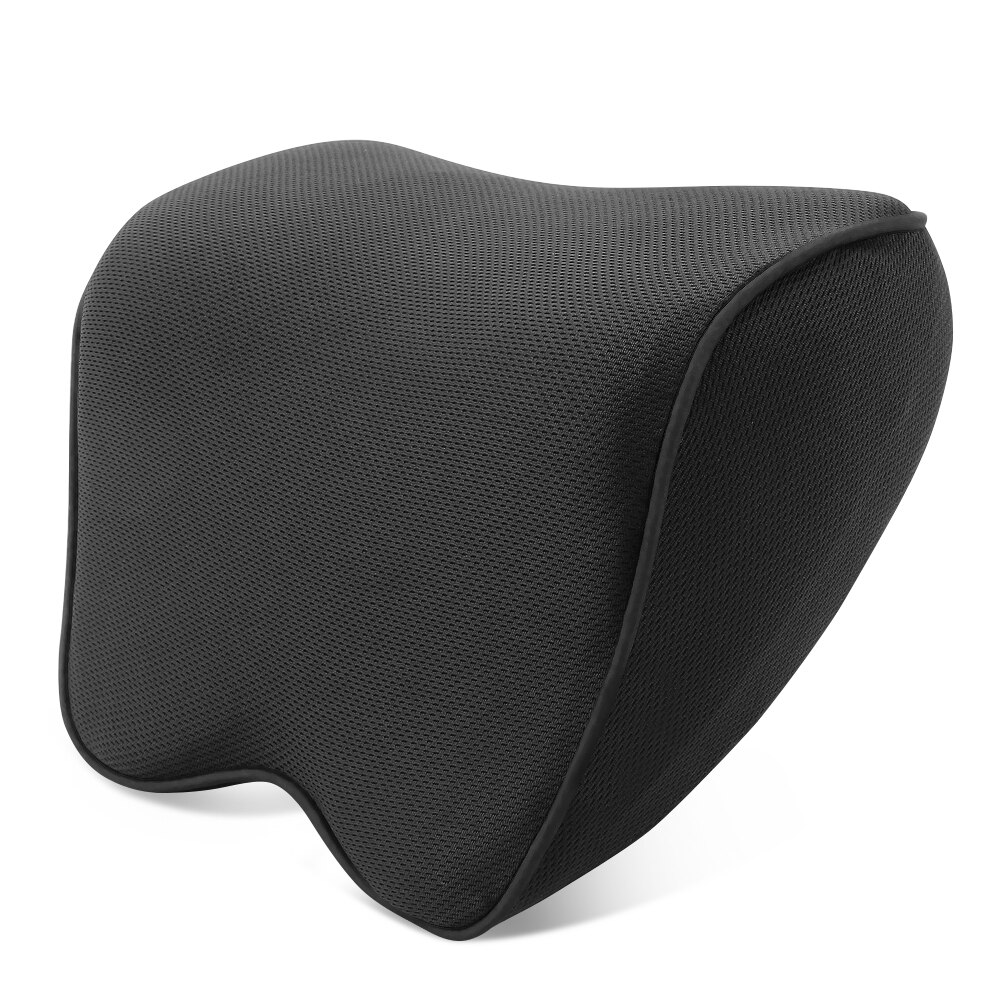 Car Pillow Neck Headrest Accessories for Toyota Hilux Vios Avanza Corolla 4Runner Camry RAV4 Prius Tacoma: Black