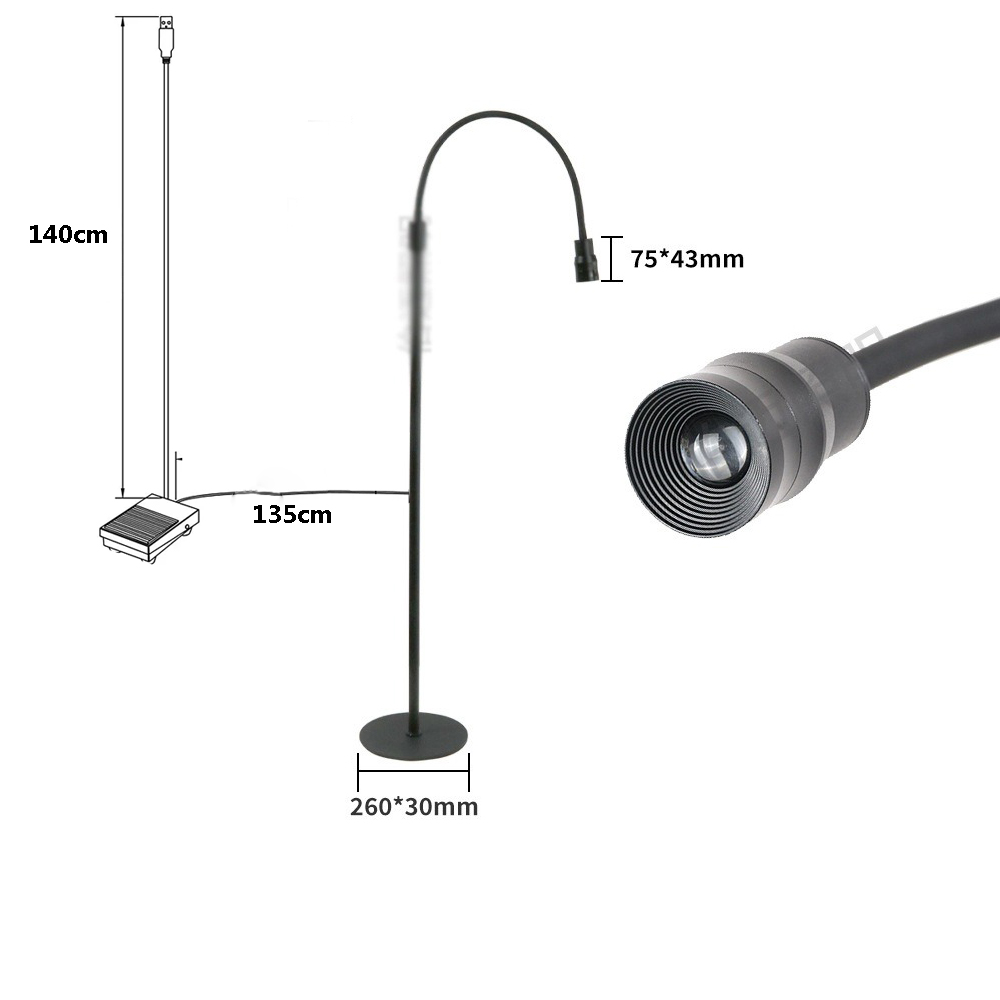 Usb led uv purple line hærdningslampe til skønhed, negle, øjenbryn, falske øjenvipper, fodtrin led gulvlampe