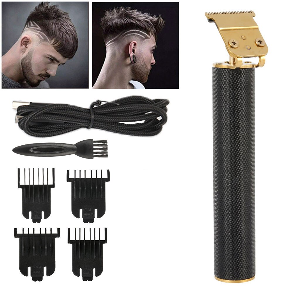 Tondeuse Kapper Tondeuse Voor Mannen Oplaadbare Draadloze Baard Trimmer Clippers Salon Hair Cutter: 5