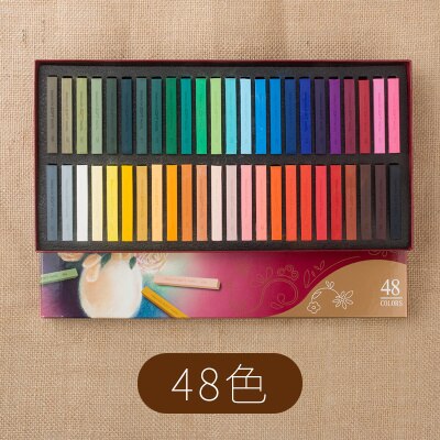 LifeMaster Simbalion Soft Pastel Set Chalk Pastels Art Set Painting Supplies: 48 Colors Long