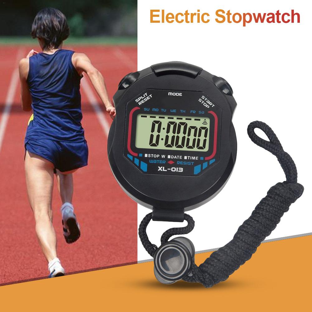 Elektrische Stopwatch Stopwatch Timer Sport Stopwatch Voor Hardlopen Fietsen Buiten Handig Horloge