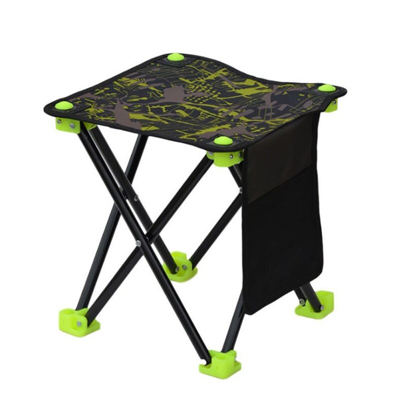 Portable Fishing Chair Folding Backpacker Oxford Cloth Outdoor Hiking Picnic Camping Seat Chair Durable Stool: G