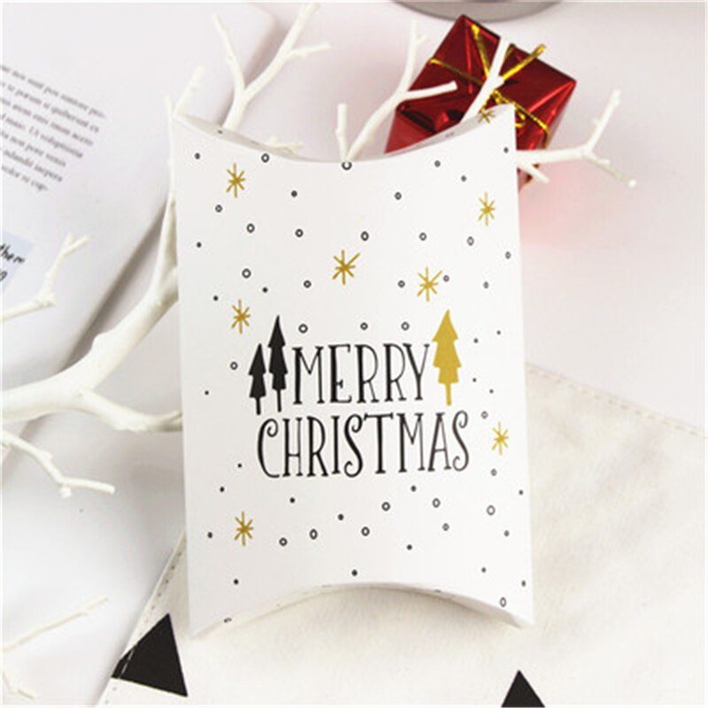 God jul slikæsker hjorte & juletræsgæster emballeringsæsker taske julefest favoriserer børneindretningspude