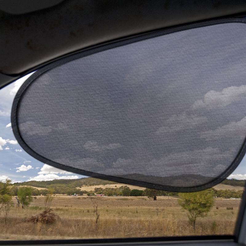 Solskjerm til bilvindu 2- pakning solskjerm til bil uv-beskyttelse netting varmeblokkdeksel biltilbehør til lastebil varebil bak