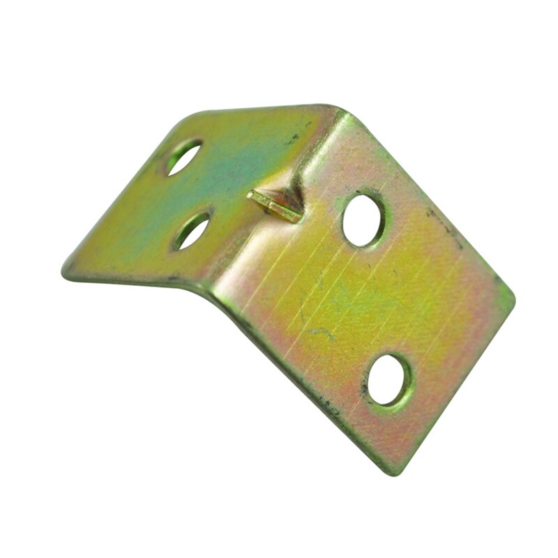 10 Pcs 25x25x16mm 90 Degree Metal Right Angle Bracket Shelf Support