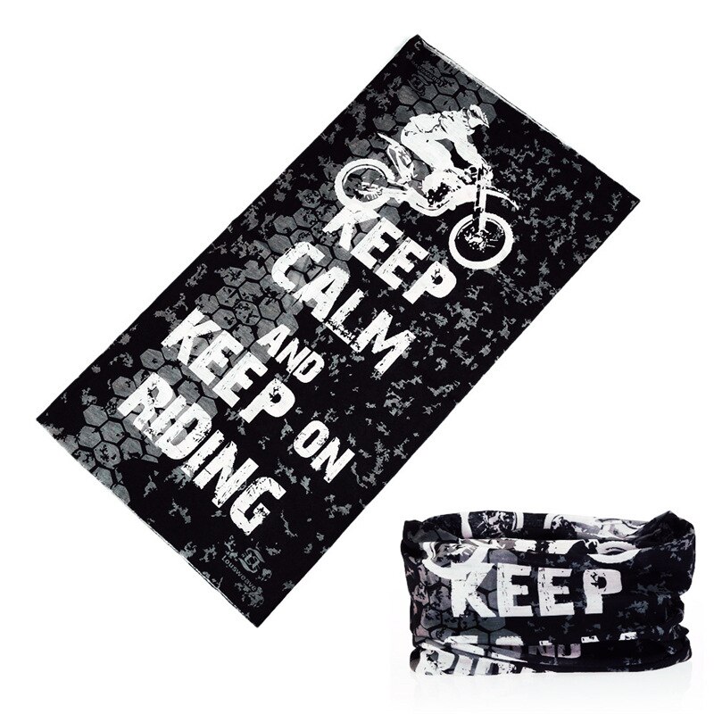 Bandana de ciclismo al aire libre bicicleta sin costura moto rcycle calavera bufanda deporte foulard moto Cuello más cálido cara escudo Braga Cuello 3D