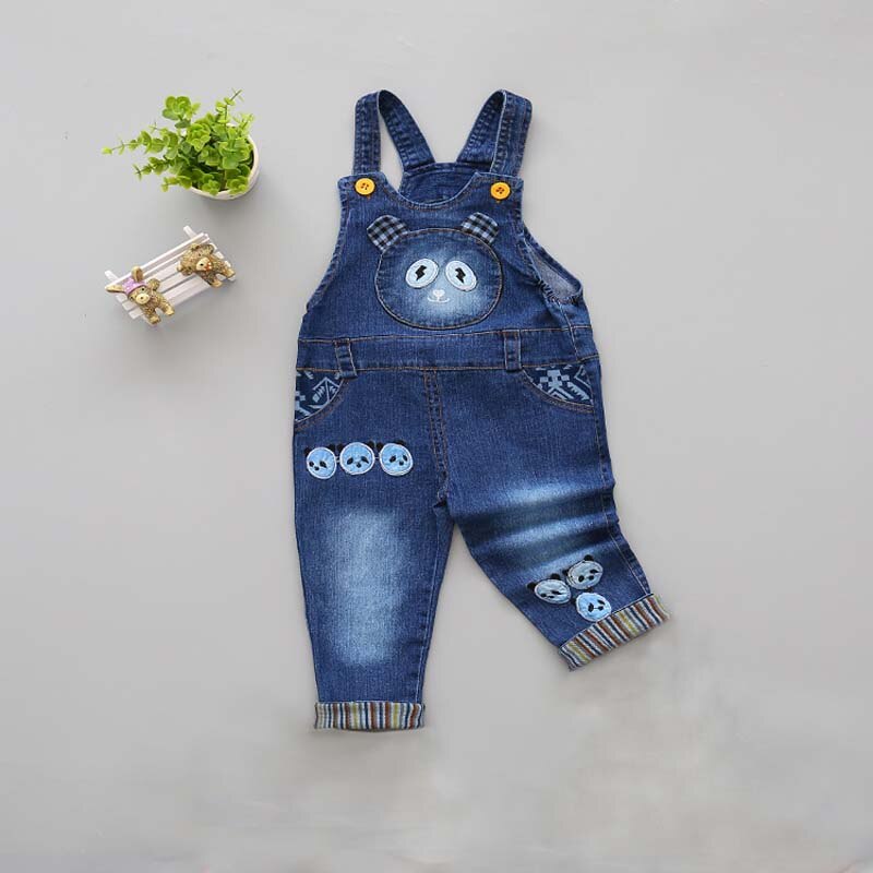 IENENS-salopette en jean pour bébé garçon | Salopette en Denim, pantalons longs pour bébés garçons et enfants, tenue d'enfants: 18M