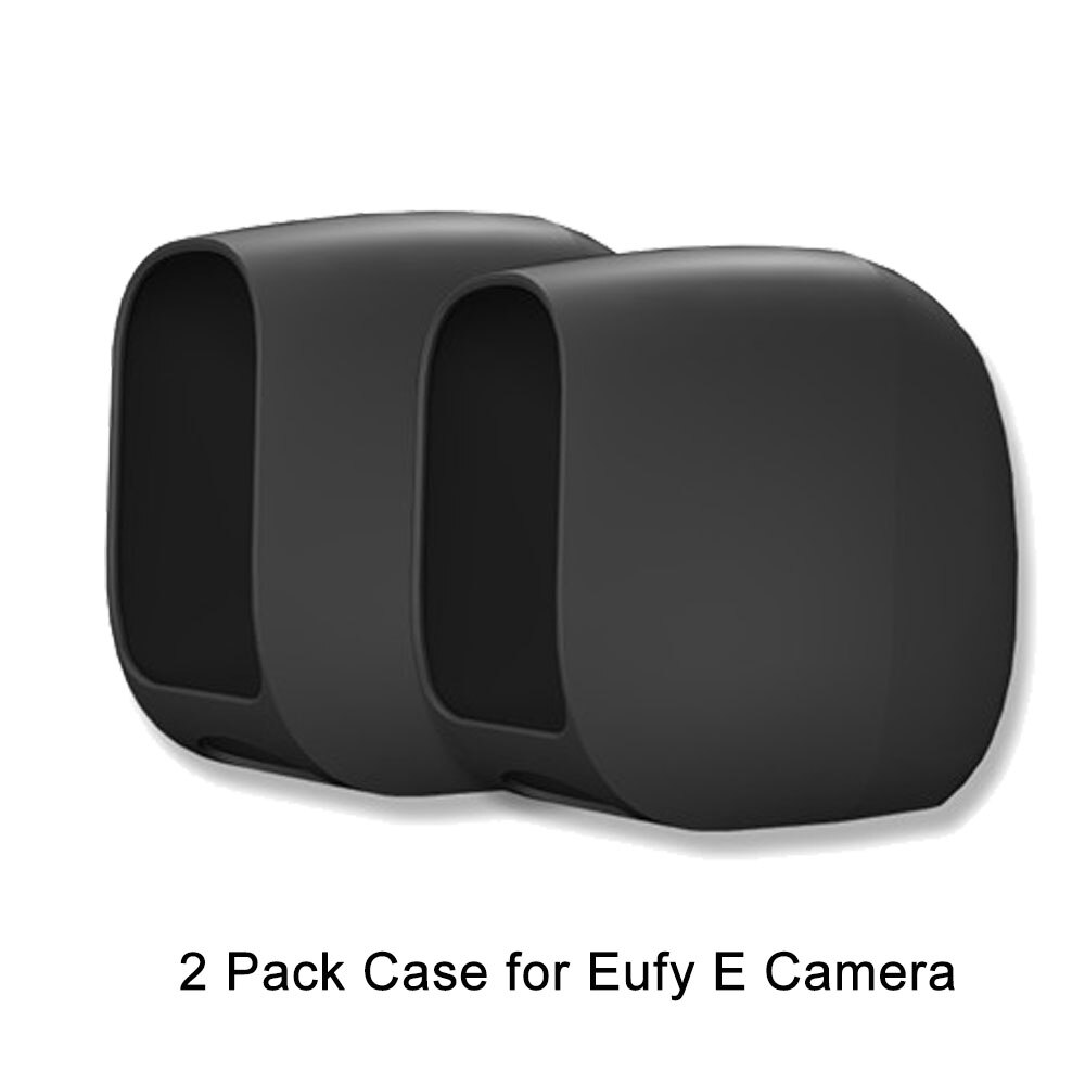 Vandtæt silikone taske til eufy 2c/ eufy 2/ eufy e sikkerhedskamera beskyttelsesovertræk hud udendørs uv-resistent kamera tilbehør: Til eufy e