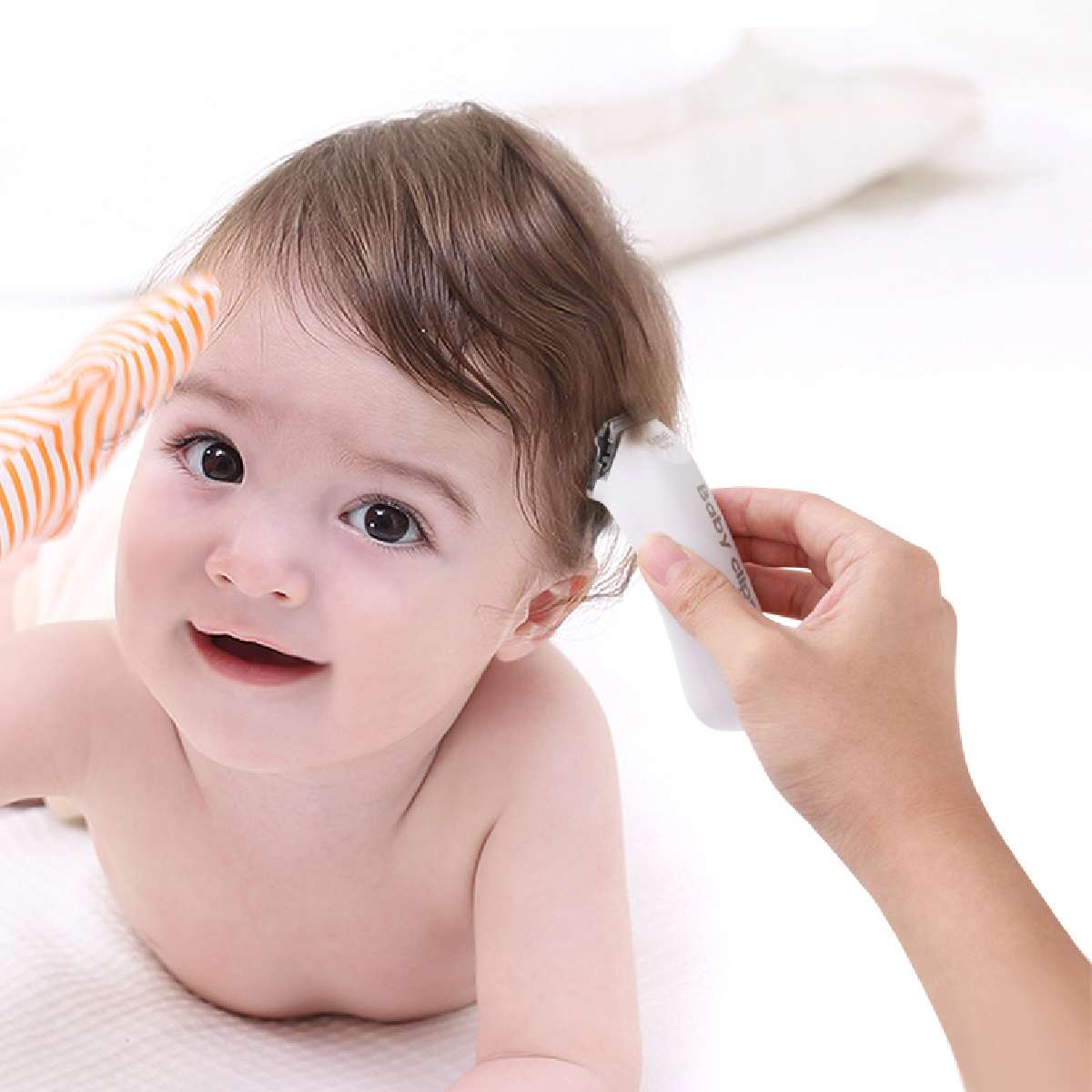 Coupe-cheveux bébé tondeuse électrique à faible bruit forte puissance coupe-cheveux étanche coupe-cheveux ABS