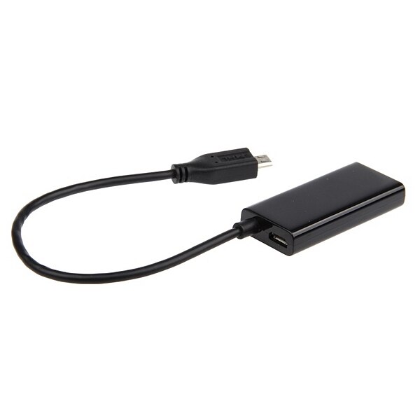Micro USB zu HDMI Adapter GEMBIRD A-MHL-002 Schwarz
