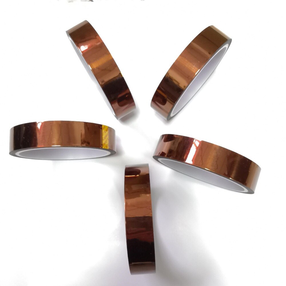 20mm width High Temperature Polyimide Silicone Tape 280'C Heat Resistant Insulation Polyimide Film Adhesive Tape