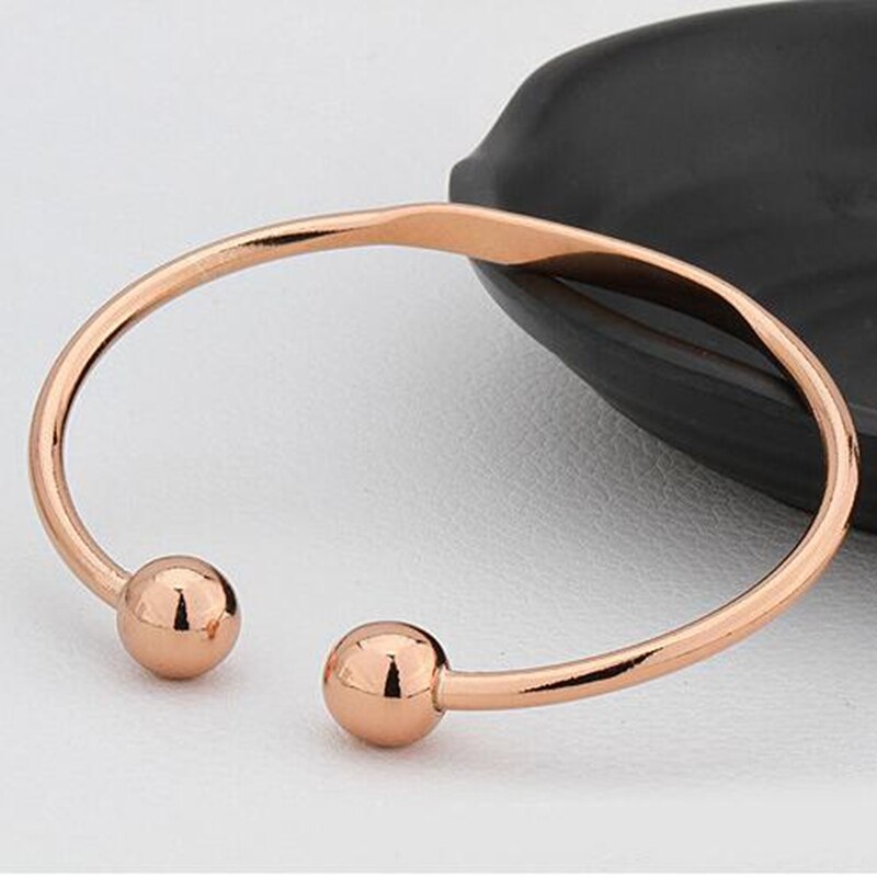 Health Care Bracelets For Women Copper Magnetic Bangle Magnet Bracelet Charm Jewelry as Cuff Open