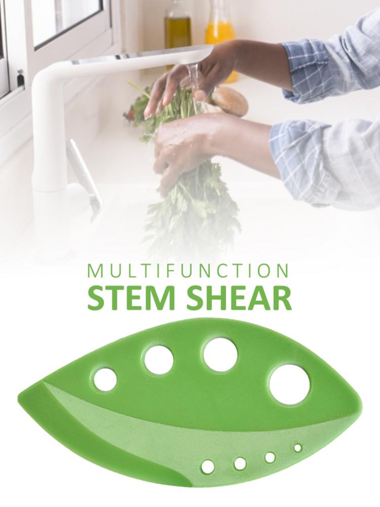 Stem Shear Multifunctionele Milieuvriendelijke Blad Strippen Tool Plastic Herb Stem Separator Separator Strippen Tool Keuken Benodigdheden