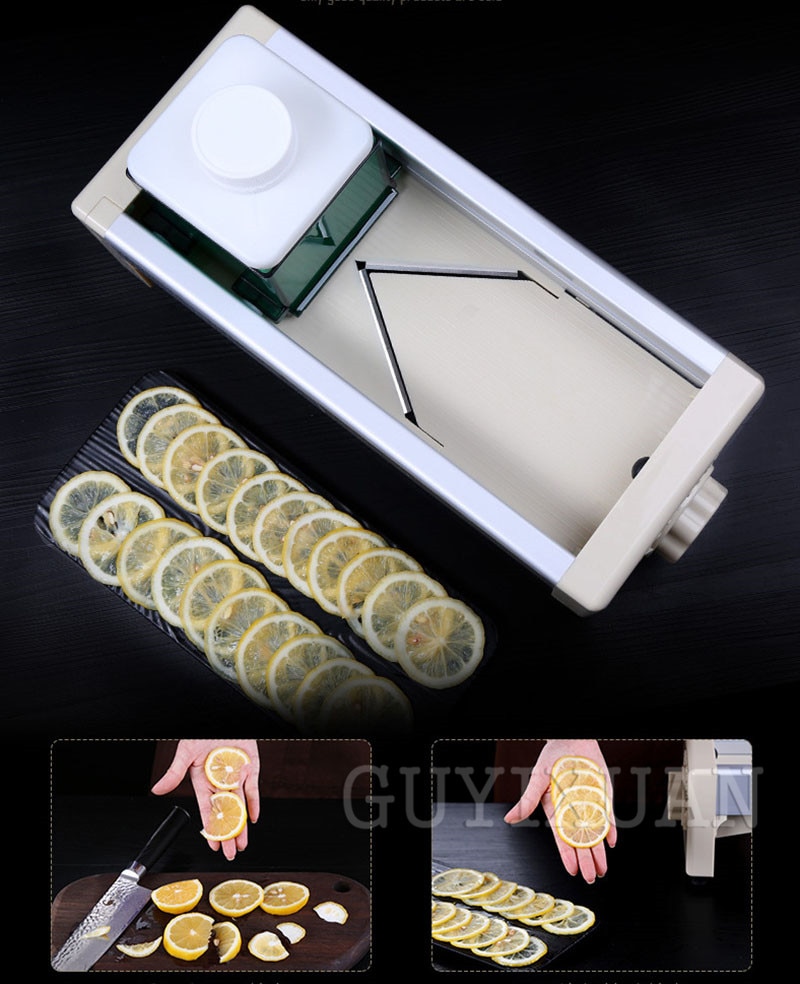 Lemon slicer commercial Stainless Steel Manual Fruit Vegetable Potato Home Use Orange Slicing Machine For Tea Shop Food Drying