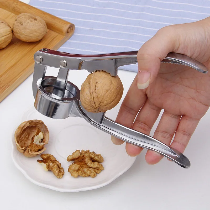 Stainless steel manual small garlic press for pounding garlic paste, kitchen supplies, manual garlic press kitchen items