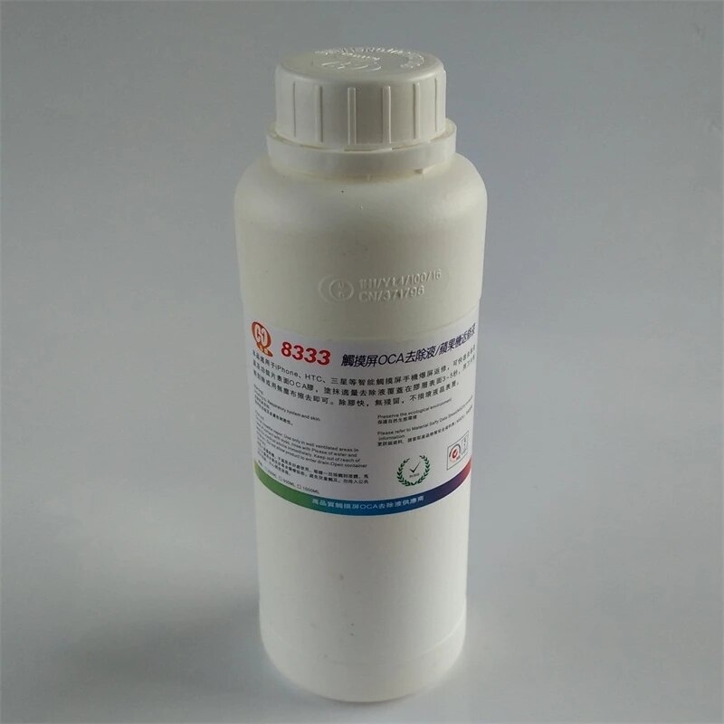 Colle OCA pour écran tactile, dissolvant de liquides, réparation d&#39;écran d&#39;explosion de téléphone portable, colle avec grattoir, 8222 8333 500ml: 8333 500ml