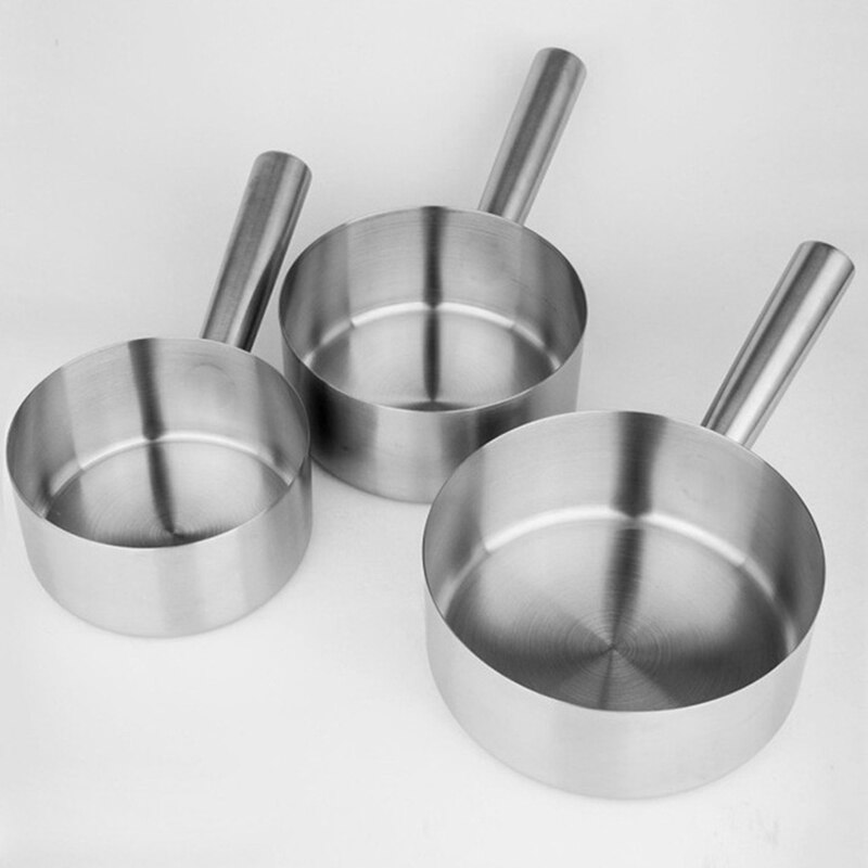 Stainless Steel Long Handle Water Ladle Kitchen Tools Mirror Polish Soup Milk Scoop Diet-Kitchen Large utensils Capacity Bailers