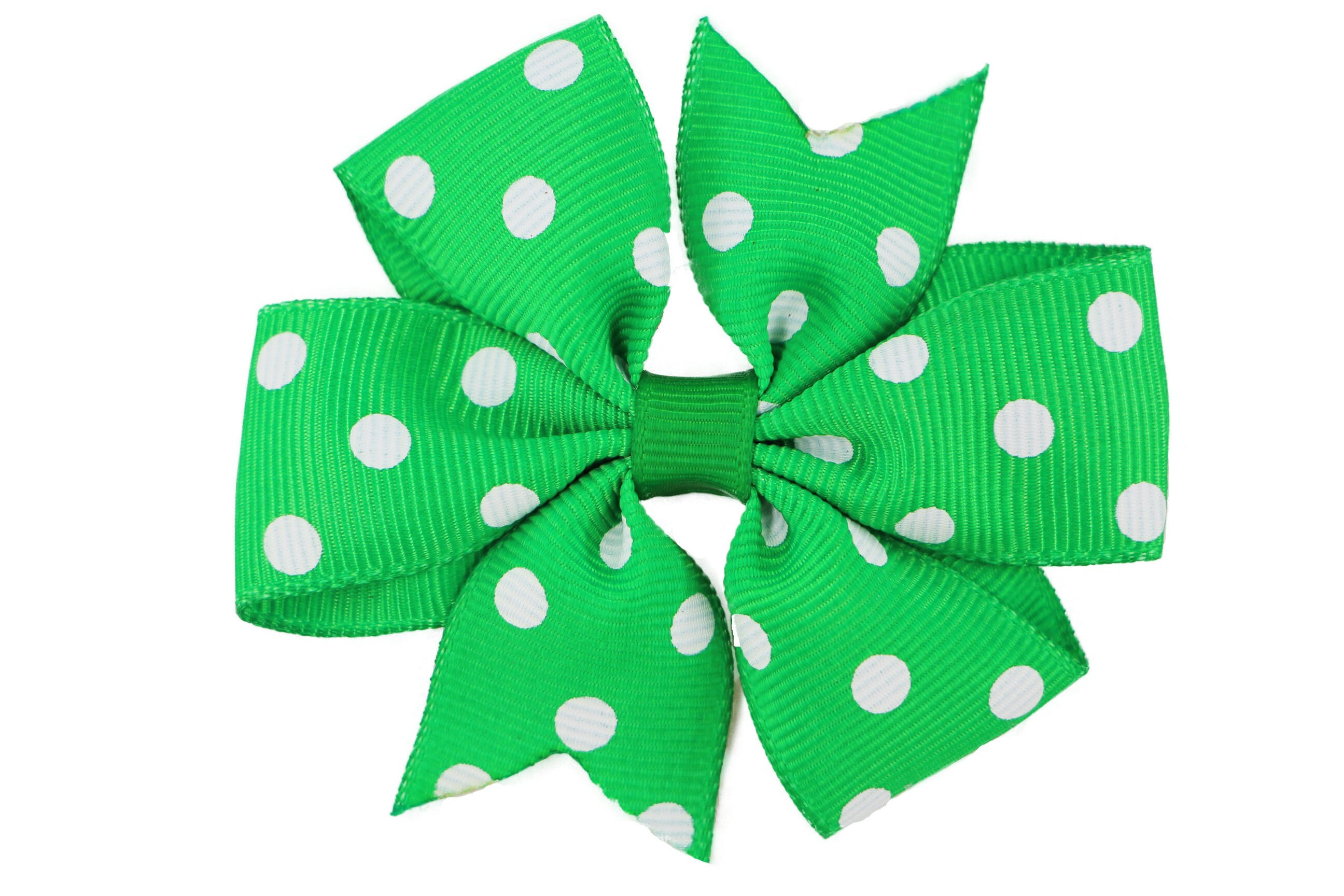 3 zoll Polka Dot Ripsband Haar Bögen Alligator Clip Kinder Mädchen Bowknot Haarnadel Headwear Haar Accessorises OEM & ODM: 4