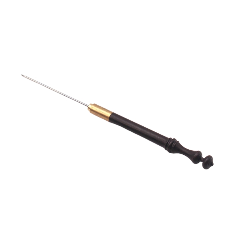 Ergonomic Crochet Hook Needle Wooden Handle Crochet Needle Knitting Tool for Beginners/Advanced Crocheters: Chocolate