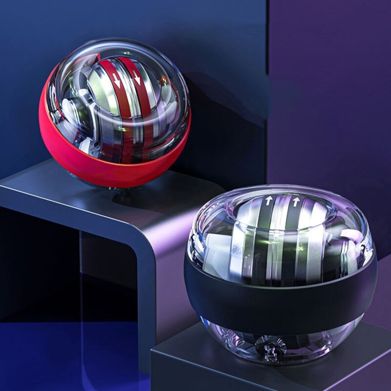 Handgelenk stärke Kreisel Ball, handgelenk Verstärker und unterarm Trainer für muskelaufbau (schwarz/verrotten)